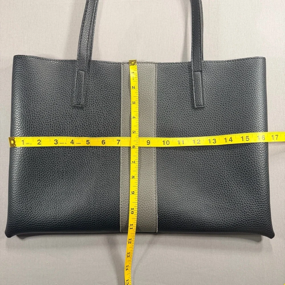 Vince Camuto Vegan Leather Thin Folder-Style Shoulder Bag - Picture 8 of 14